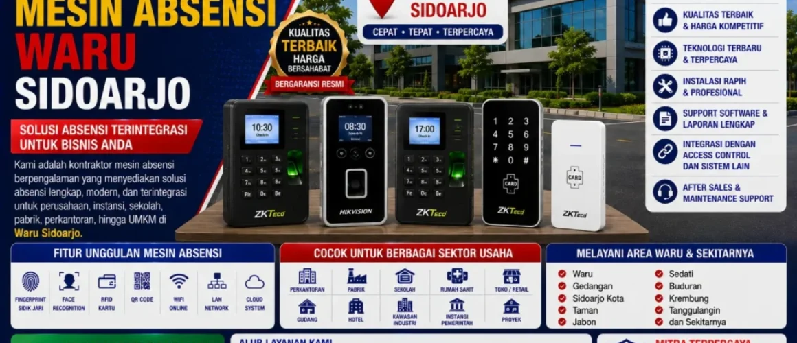 kontraktor-mesin-absensi-waru-sidoarjo
