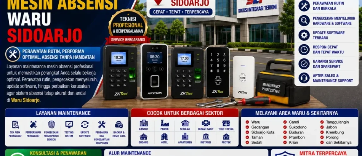 maintenance-mesin-absensi-waru-sidoarjo