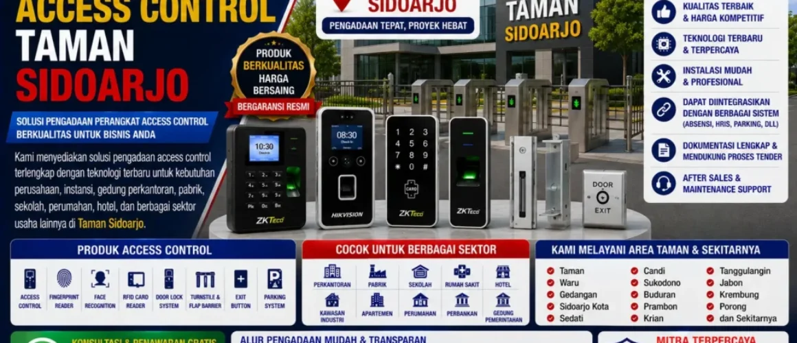 pengadaan-access-control-taman-sidoarjo