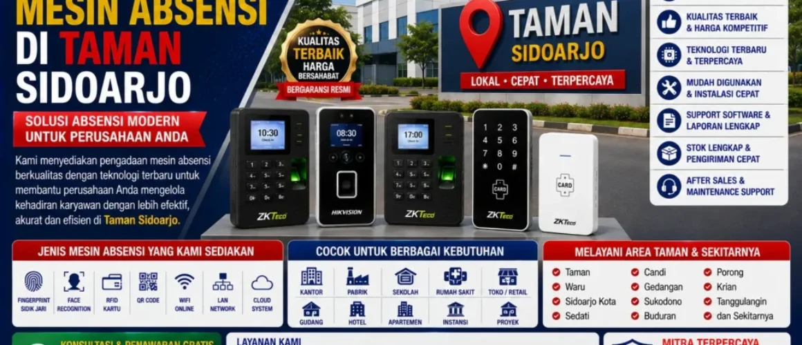 pengadaan-mesin-absensi-di-taman-sidoarjo