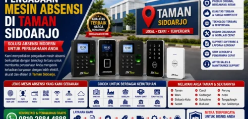 pengadaan-mesin-absensi-di-taman-sidoarjo