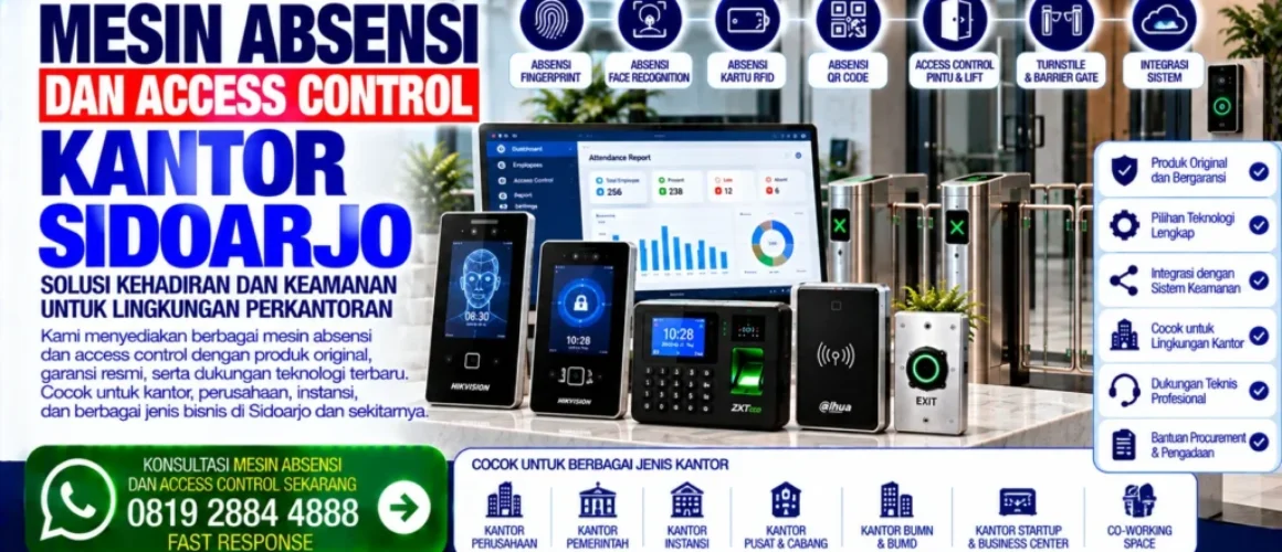 mesin-absensi-dan-access-control-kantor-sidoarjo