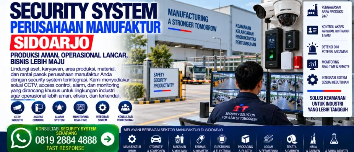security-system-perusahaan-manufaktur-sidoarjo