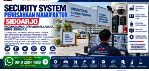 security-system-perusahaan-manufaktur-sidoarjo